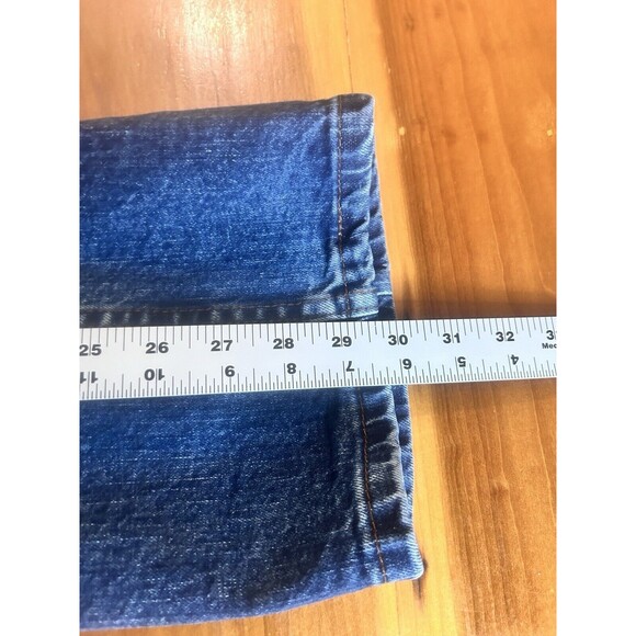 Harley Davidson Women’s Bootcut Jeans 16P Dark Wash Button And Zip Closure Logo - Picture 12 of 12